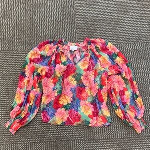 Gilner Farrar Ellie Floral Blouse, size S